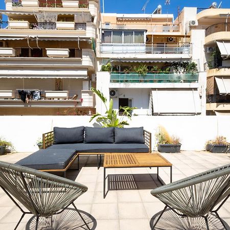 Renovated 5 Bdr House Near Acropolis - New Beds, Terrace & Green Yard Atenas Exterior foto